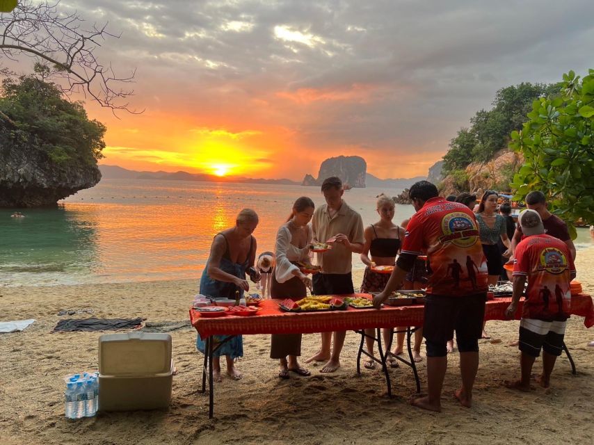 Hong Island sunset tour longtail boat charter 2